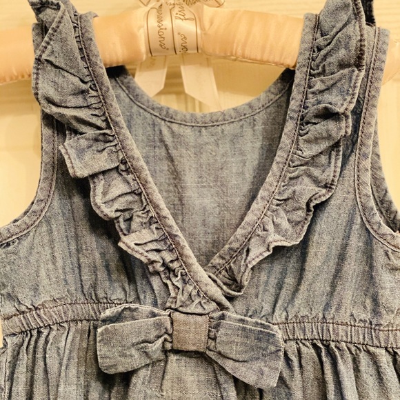 Old Navy Blue Jean Toddler Dress 👗👧🏼 - Picture 3 of 4